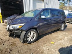 KIA salvage cars for sale: 2016 KIA Sedona LX