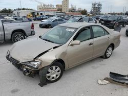 Salvage cars for sale at New Orleans, LA auction: 2002 Toyota Camry LE