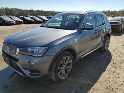 Salvage cars for sale at Harleyville, SC auction: 2017 BMW X3 XDRIVE28I