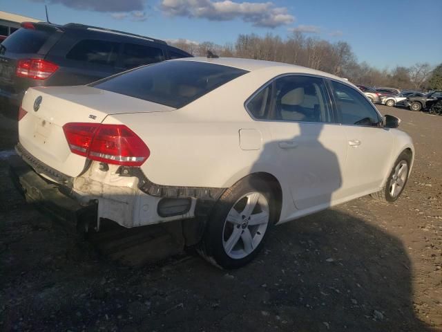 2012 Volkswagen Passat SE