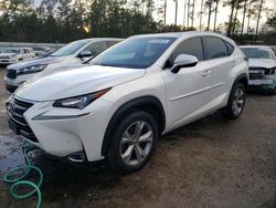 Salvage cars for sale from Copart Harleyville, SC: 2017 Lexus NX 200T Base