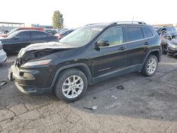 Salvage cars for sale at North Las Vegas, NV auction: 2017 Jeep Cherokee Latitude