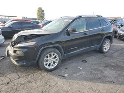 Jeep salvage cars for sale: 2017 Jeep Cherokee Latitude