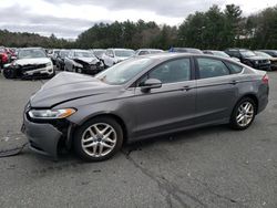 Salvage cars for sale from Copart Exeter, RI: 2013 Ford Fusion SE