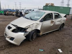 Salvage cars for sale from Copart Elgin, IL: 2009 Toyota Corolla Base