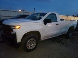 Salvage cars for sale at Dyer, IN auction: 2019 Chevrolet Silverado C1500