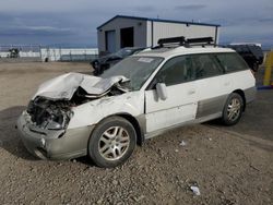 Salvage cars for sale at Helena, MT auction: 2001 Subaru Legacy Outback Limited