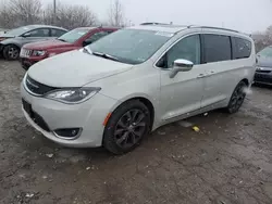 Salvage cars for sale at Indianapolis, IN auction: 2017 Chrysler Pacifica Limited