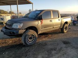 Salvage cars for sale at San Diego, CA auction: 2006 Nissan Titan XE