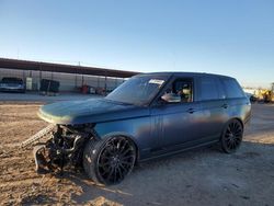 Salvage cars for sale at Andrews, TX auction: 2017 Land Rover Range Rover HSE