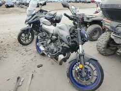 Yamaha Vehiculos salvage en venta: 2022 Yamaha MT07