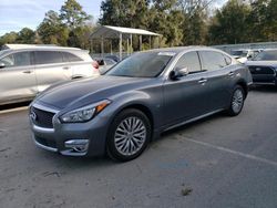 Vehiculos salvage en venta de Copart Savannah, GA: 2016 Infiniti Q70 3.7