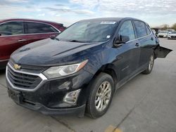 Salvage cars for sale at Grand Prairie, TX auction: 2020 Chevrolet Equinox LT