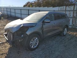 KIA Sorento salvage cars for sale: 2018 KIA Sorento LX