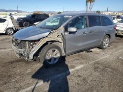 Salvage cars for sale from Copart Van Nuys, CA: 2019 Honda Odyssey EXL