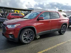 Salvage cars for sale from Copart Vallejo, CA: 2019 Chevrolet Traverse High Country