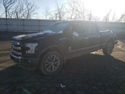 Salvage cars for sale at West Mifflin, PA auction: 2016 Ford F150 Supercrew