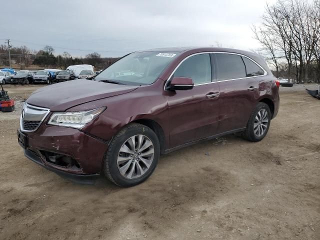 2016 Acura MDX Technology