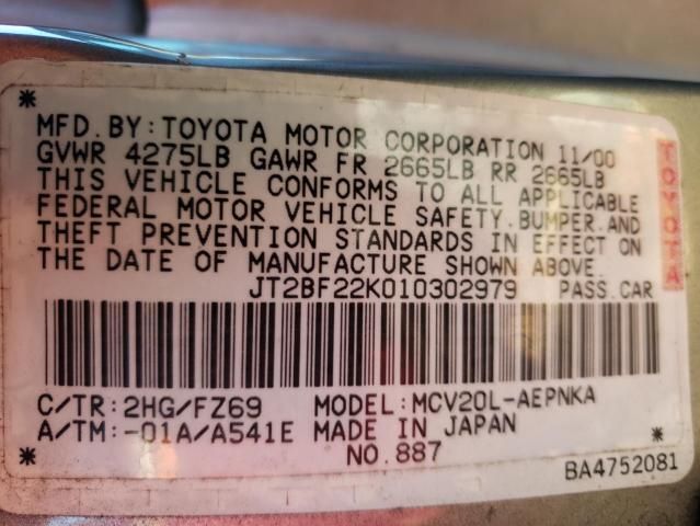 2001 Toyota Camry CE