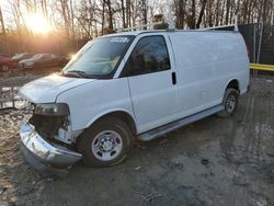 Salvage trucks for sale at Waldorf, MD auction: 2019 Chevrolet Express G2500