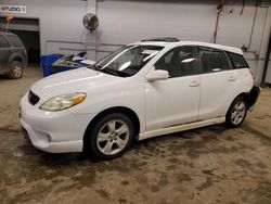 Salvage cars for sale from Copart Wheeling, IL: 2005 Toyota Corolla Matrix XR