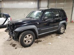 Salvage cars for sale from Copart Chalfont, PA: 2007 Jeep Liberty Sport