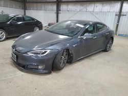 Salvage cars for sale at Des Moines, IA auction: 2017 Tesla Model S