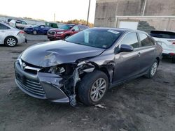 Salvage cars for sale at Fredericksburg, VA auction: 2017 Toyota Camry LE
