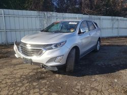 Salvage cars for sale at Marlboro, NY auction: 2021 Chevrolet Equinox LT