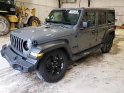 Salvage cars for sale from Copart Franklin, WI: 2020 Jeep Wrangler Unlimited Sport