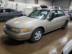 Salvage cars for sale from Copart Elgin, IL: 2001 Buick Century Custom