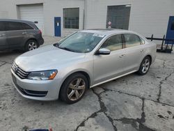 Salvage cars for sale from Copart Grantville, PA: 2013 Volkswagen Passat SE