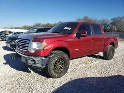 Salvage cars for sale at New Braunfels, TX auction: 2014 Ford F150 Supercrew