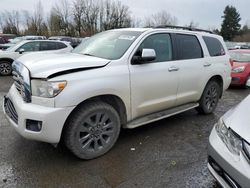 Toyota Sequoia salvage cars for sale: 2008 Toyota Sequoia Platinum