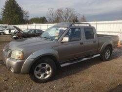 Salvage cars for sale from Copart Finksburg, MD: 2004 Nissan Frontier Crew Cab SC