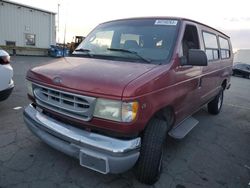 Salvage trucks for sale at Martinez, CA auction: 2002 Ford Econoline E250 Van