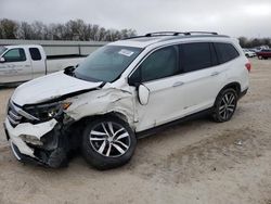 Salvage cars for sale from Copart New Braunfels, TX: 2017 Honda Pilot Elite