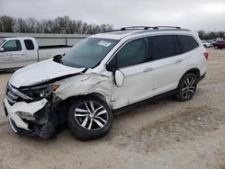 Salvage cars for sale at New Braunfels, TX auction: 2017 Honda Pilot Elite