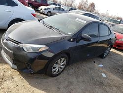 Toyota Corolla L Vehiculos salvage en venta: 2015 Toyota Corolla L