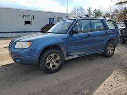 Salvage cars for sale from Copart Lyman, ME: 2007 Subaru Forester 2.5X