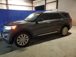 Salvage cars for sale at Hurricane, WV auction: 2020 Ford Explorer Limited