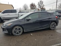 Chevrolet Cruze salvage cars for sale: 2019 Chevrolet Cruze LT