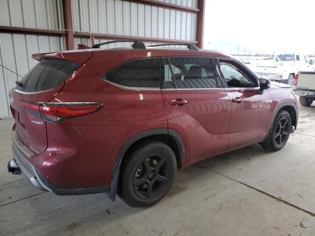 2021 Toyota Highlander Hybrid Platinum