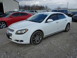 Salvage cars for sale from Copart Lawrenceburg, KY: 2009 Chevrolet Malibu LTZ