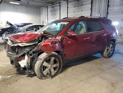 Salvage cars for sale at Franklin, WI auction: 2011 GMC Acadia SLT-2