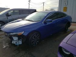Salvage cars for sale from Copart Chicago Heights, IL: 2023 Chevrolet Malibu RS
