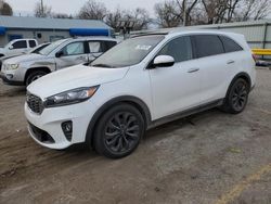 Salvage cars for sale at Wichita, KS auction: 2019 KIA Sorento EX