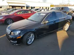 Mercedes-Benz salvage cars for sale: 2012 Mercedes-Benz C 300 4matic