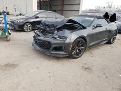 Chevrolet Camaro ZL1 salvage cars for sale: 2017 Chevrolet Camaro ZL1