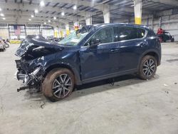 Salvage cars for sale at Woodburn, OR auction: 2018 Mazda CX-5 Grand Touring